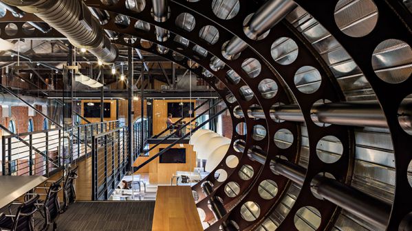 科幻機(jī)艙的辦公室設(shè)計改造