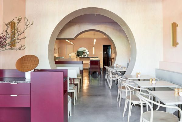 亞洲復古風格的辦公室設計