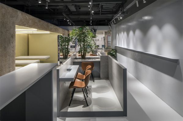 毛發(fā)科技辦公室設(shè)計的空間屬性
